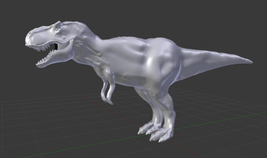 tyrannosaurus rex (sculpt) preview image 1